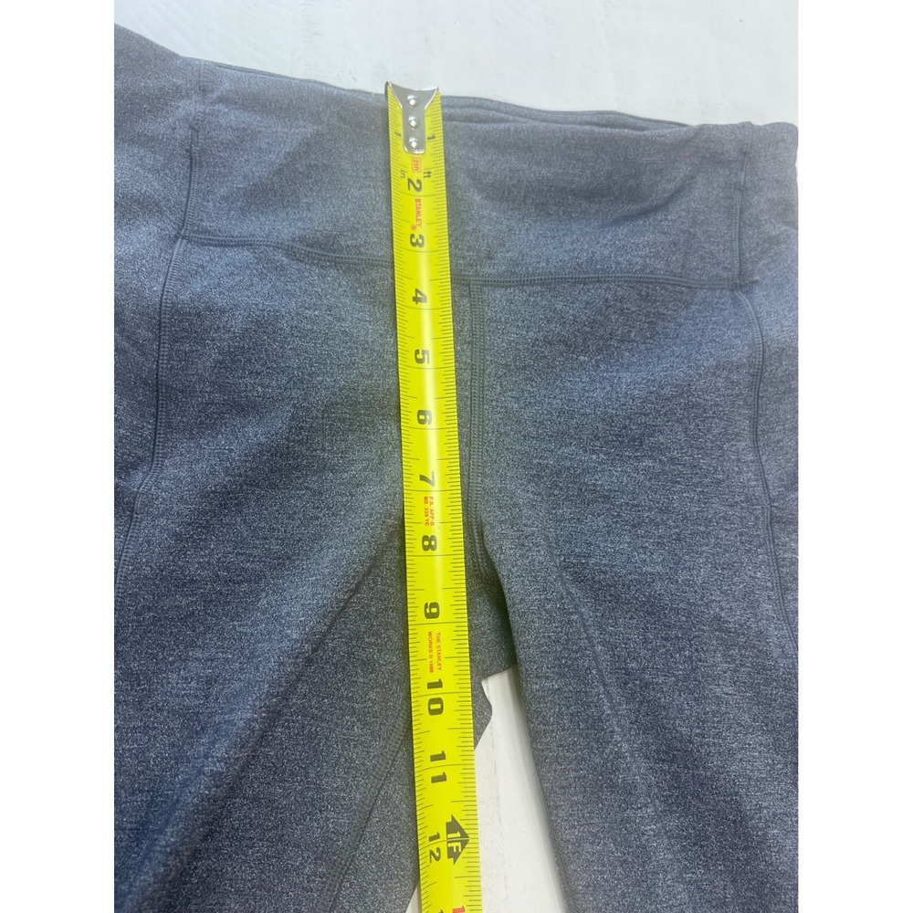Lululemon Speed Up High Rise Tight 28 Grey Heathered Leggings Pockets Size 6 - Picture 6 of 8